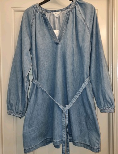 Pure cotton blue denim - cotton,